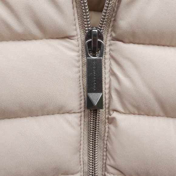 NWT BCBGMAXAZRIA Buttermilk Women's Large Puffer Coat - Picture 11 of 15